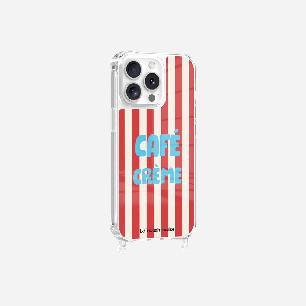 Coque Anneaux Imprimee Cafe Creme - 9