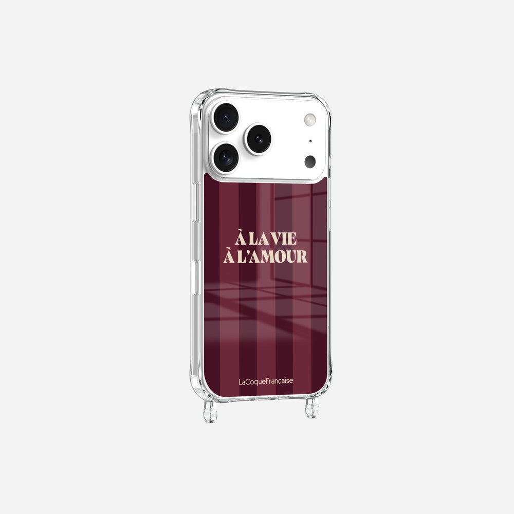 Coque Anneaux Imprimee A La Vie A L'amour