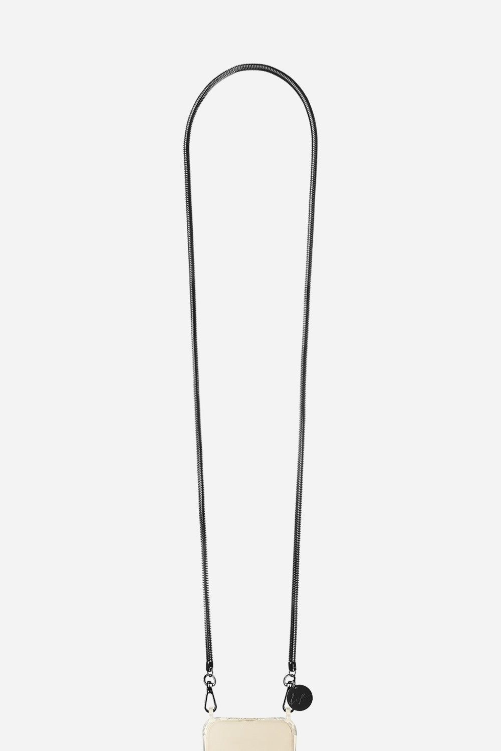 Olivia Long Chain Black 120 cm