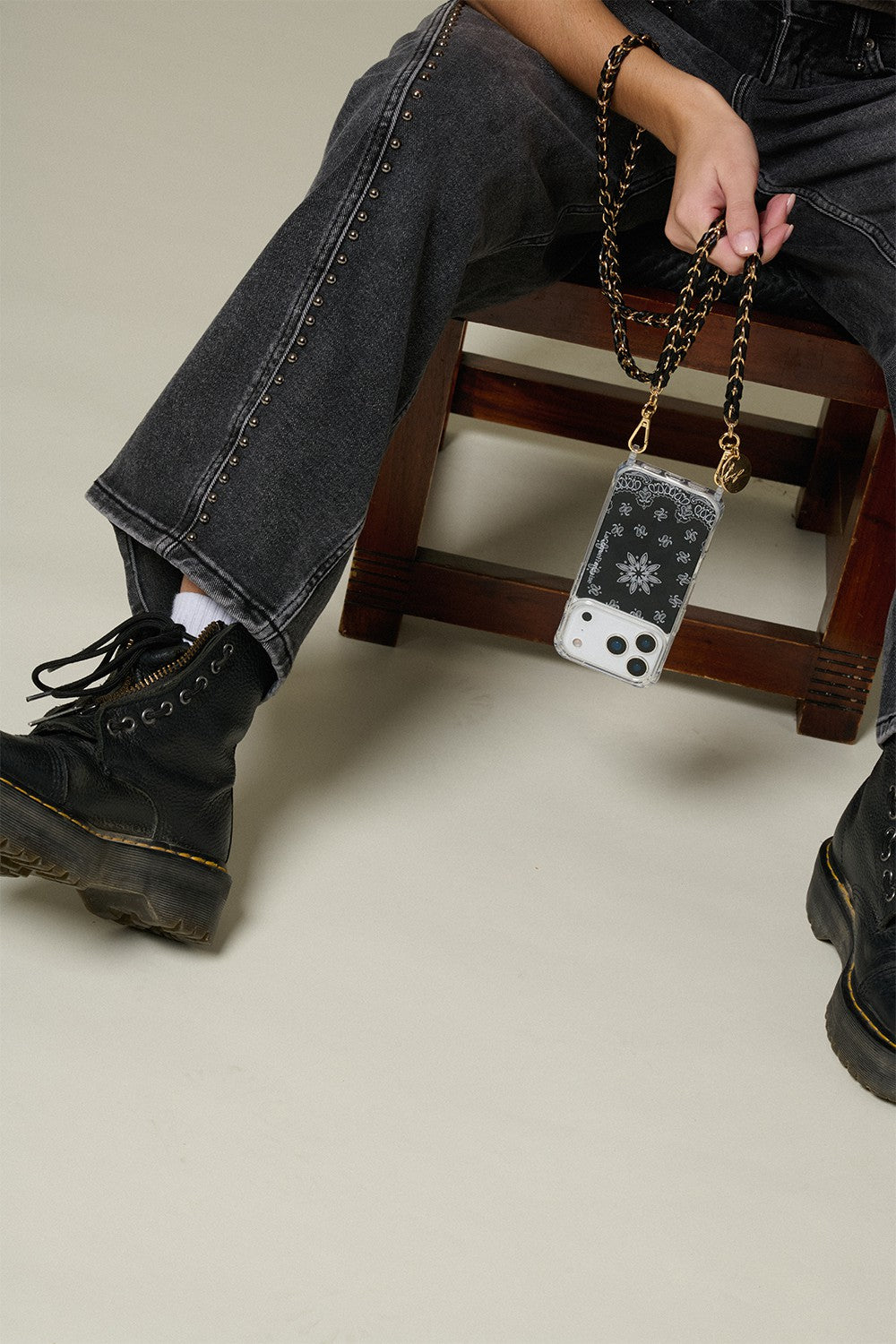 Long Lou Chain Black 120 cm