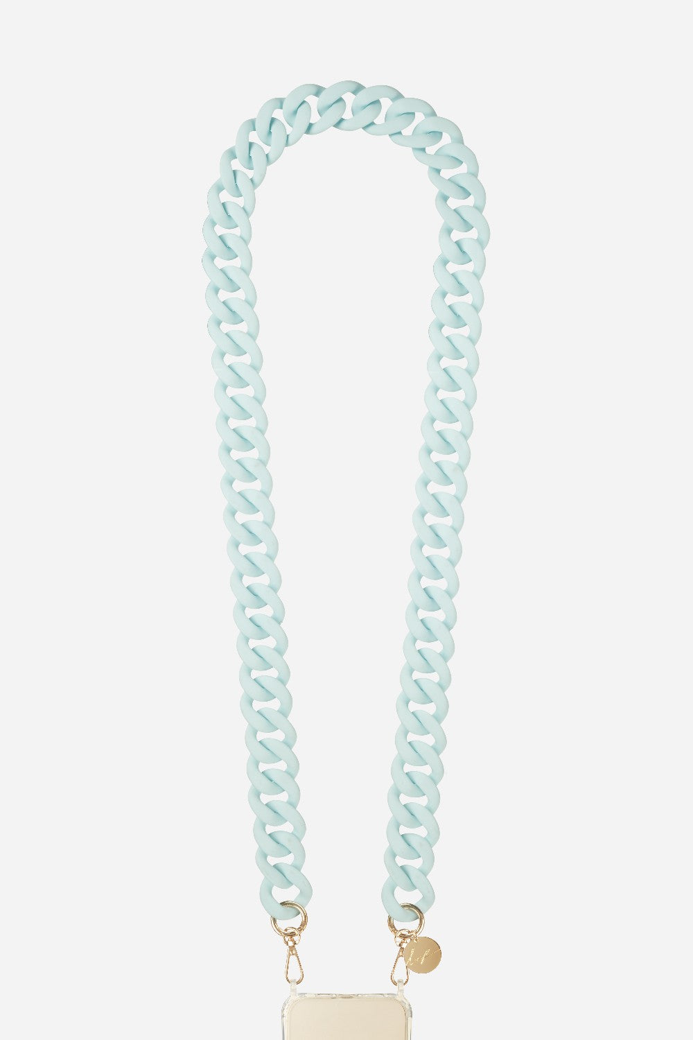 Chaine Longue Alice Bleu 120 cm