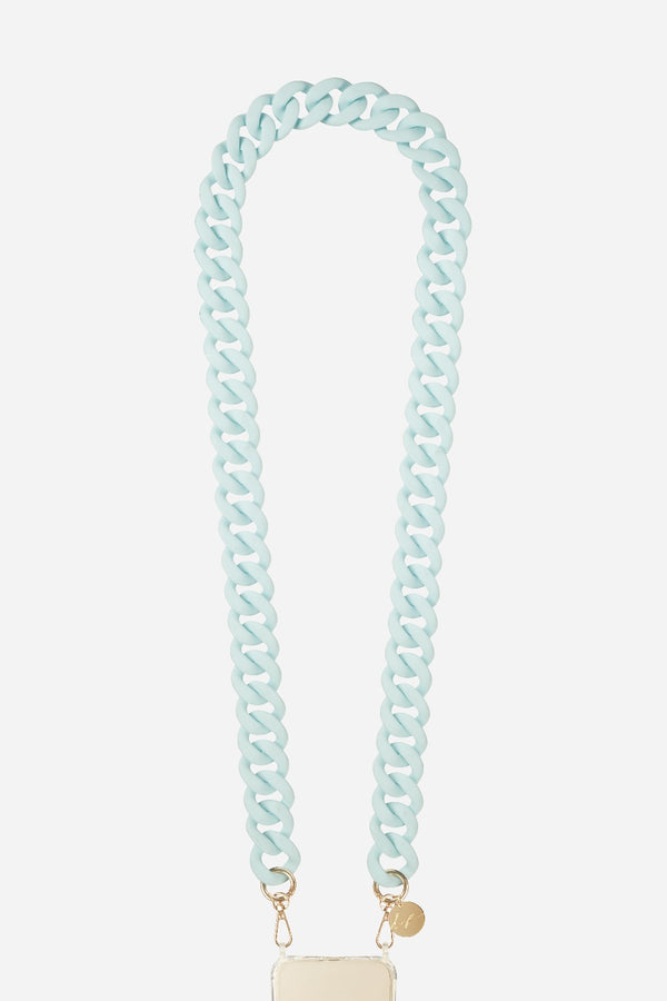 Chaine Longue Alice Bleu 120 cm