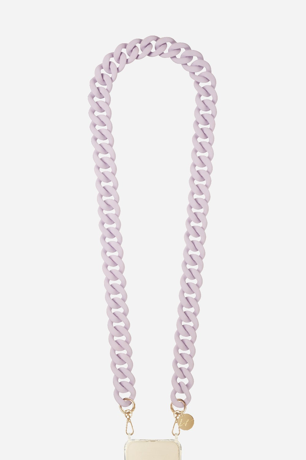 Chaine Longue Alice Violet 120 cm