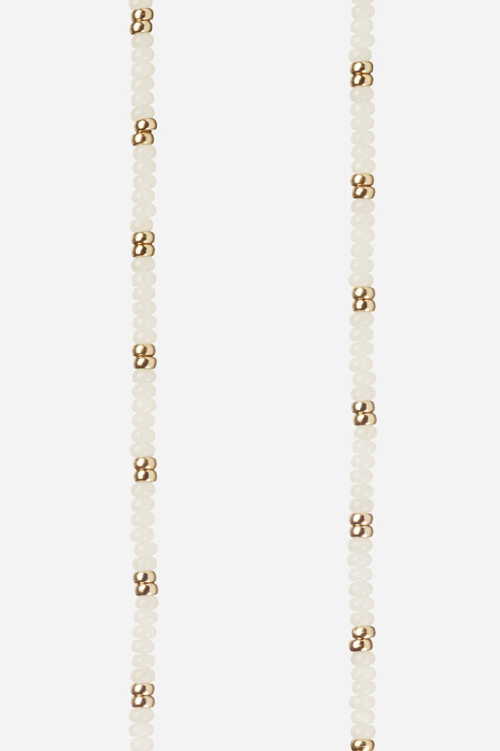 Chaine Longue Joy Blanc 120 cm