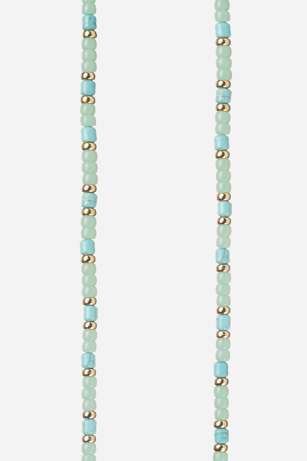 Chaine Longue Evy Bleu 120 cm