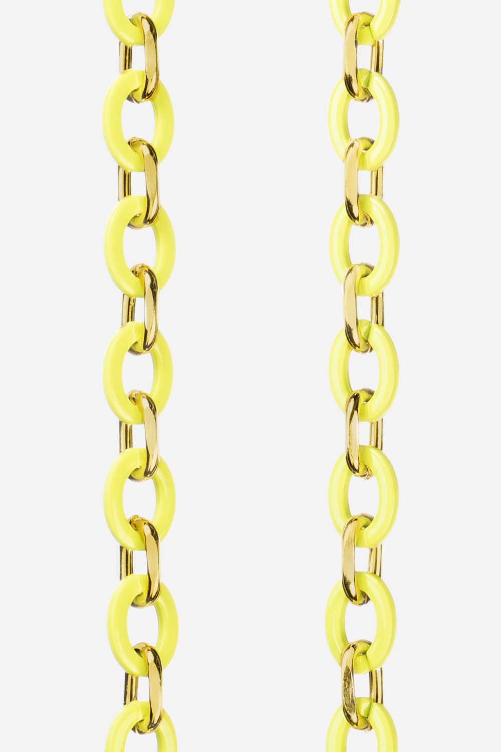 Cassy Green and Gold Long Chain 120 cm