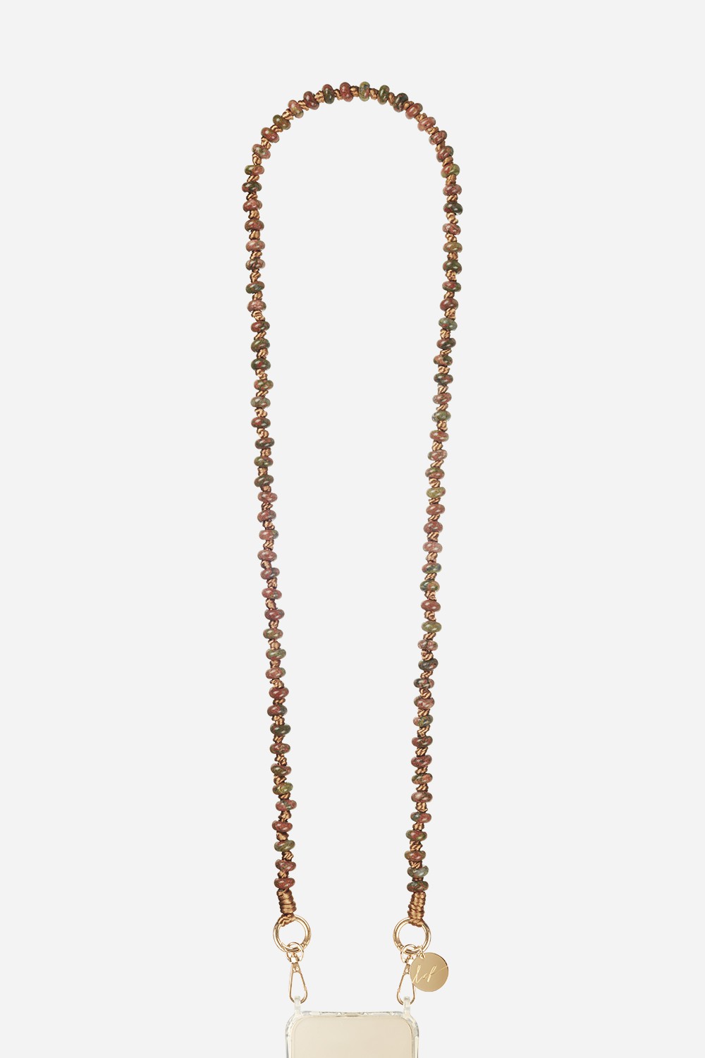 Emilia Long Chain Brown 120 cm