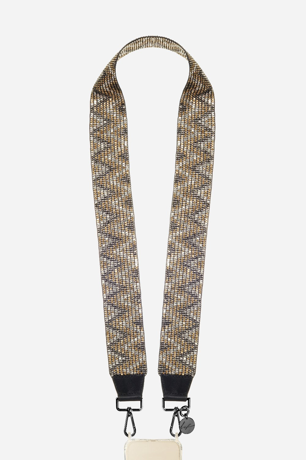 Chaine Longue Ila Noir 120 cm