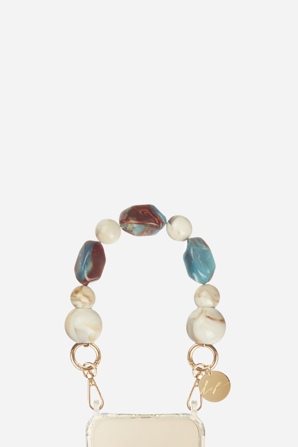 Malia Short Chain Beige 30 cm