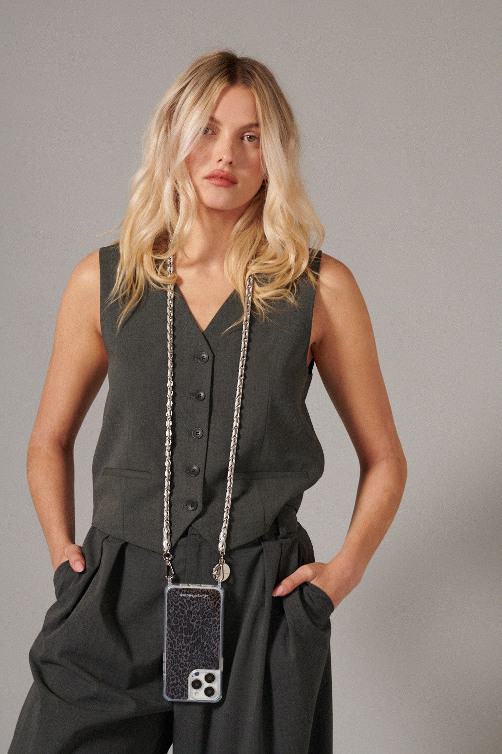 Long Lou Silver Chain 120 cm