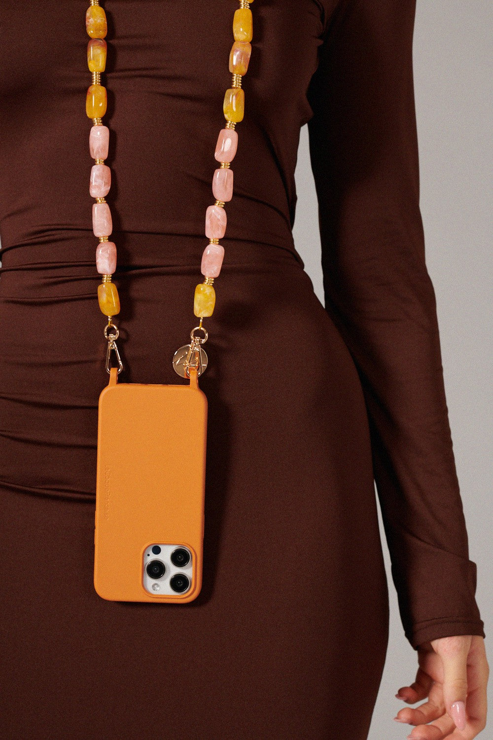 Long Talia Yellow Chain 120 cm