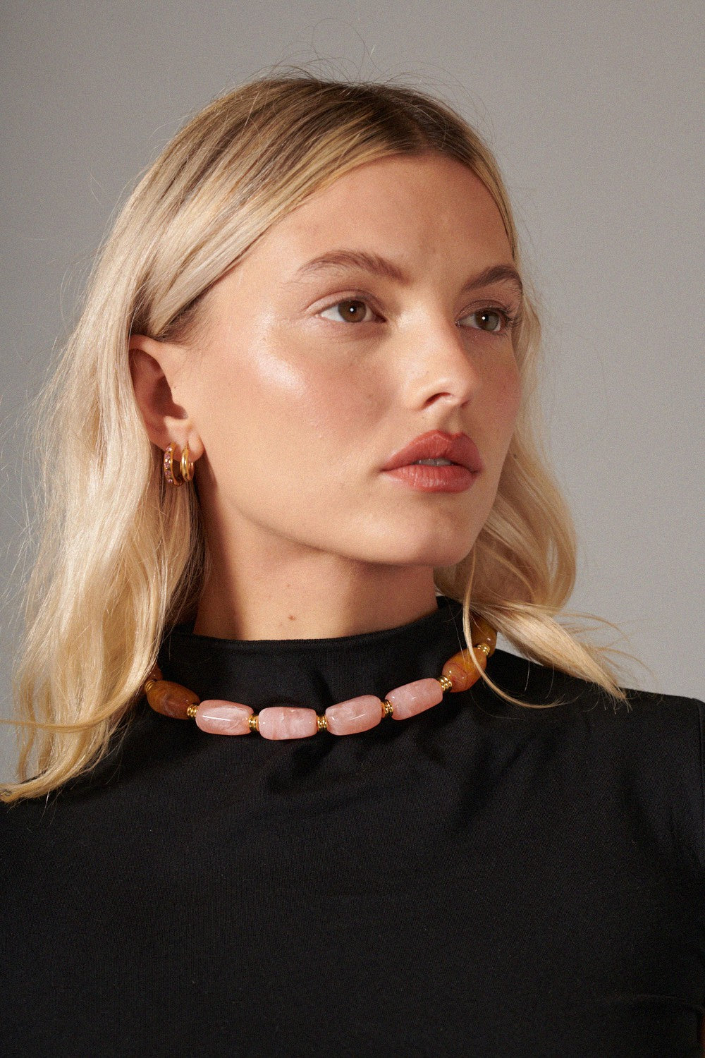 Yellow Talia Short Chain 40 cm