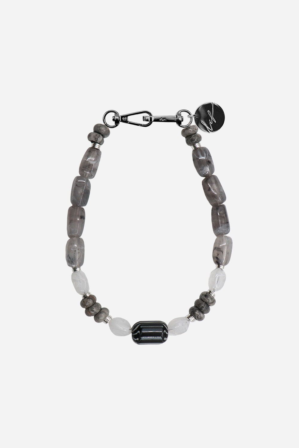 Divya Short Chain Grey 40 cm