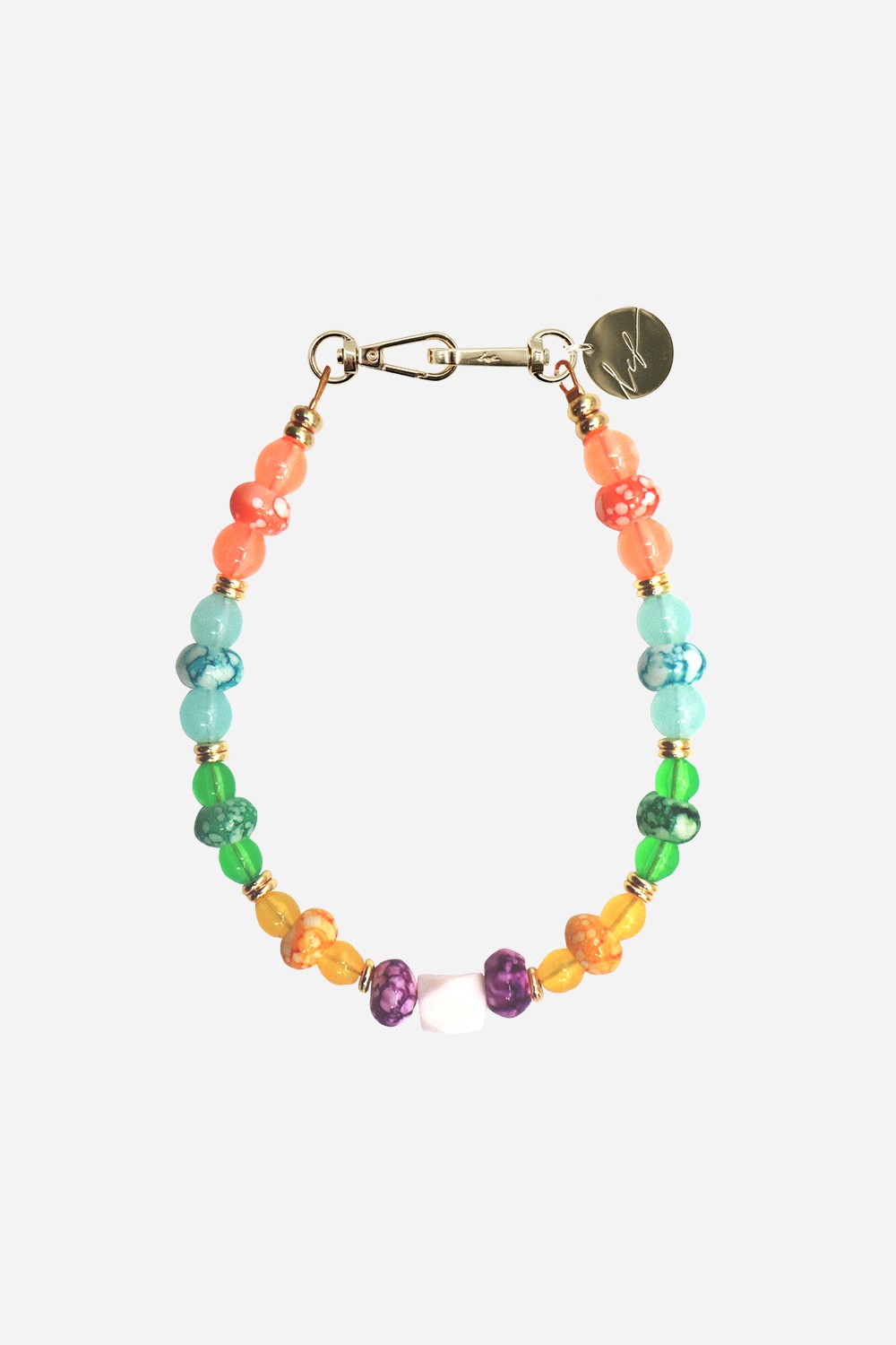 Chaine Courte Merida Multicolore 40 cm