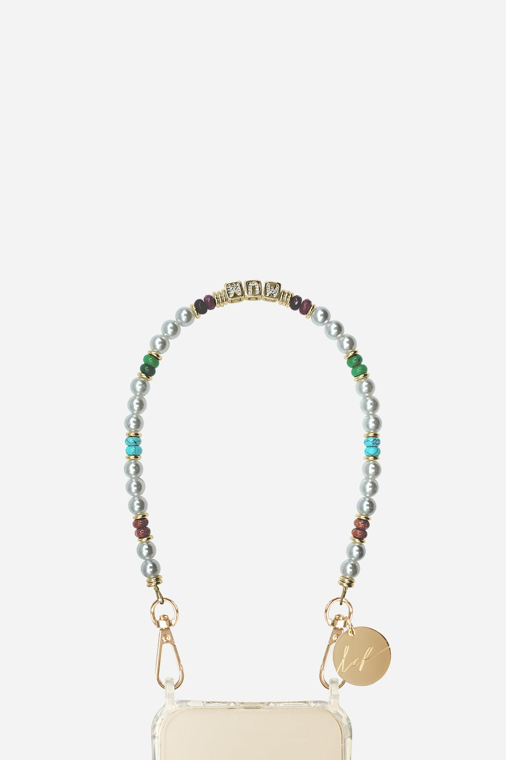 Jewelry Necklace Moma White 45 cm