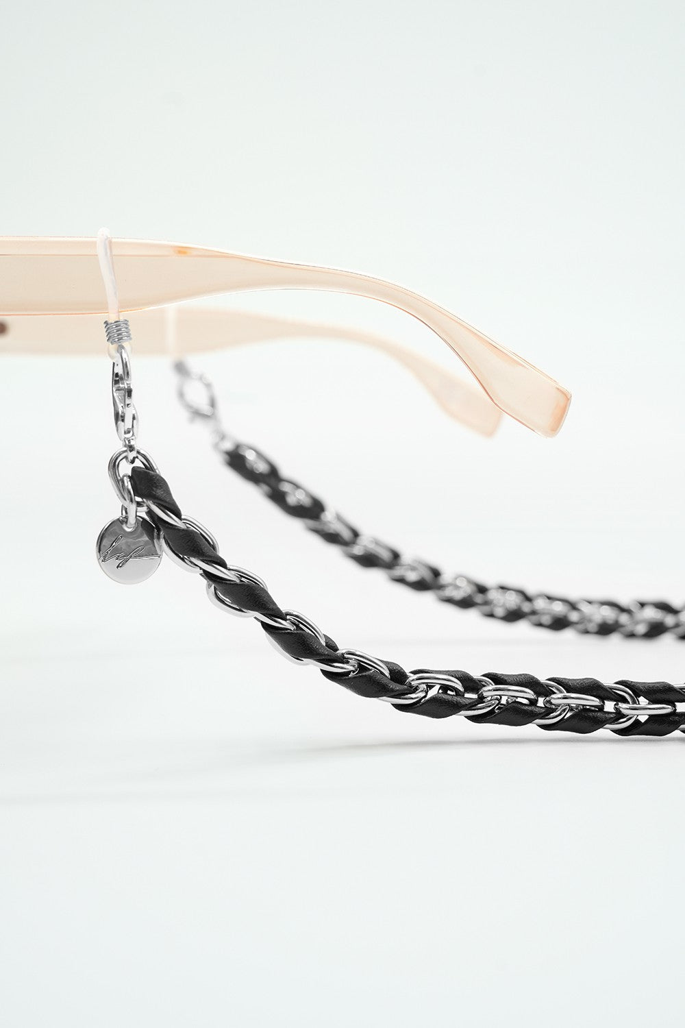 Lou Black Eyeglass Chain Jewelry 72 cm