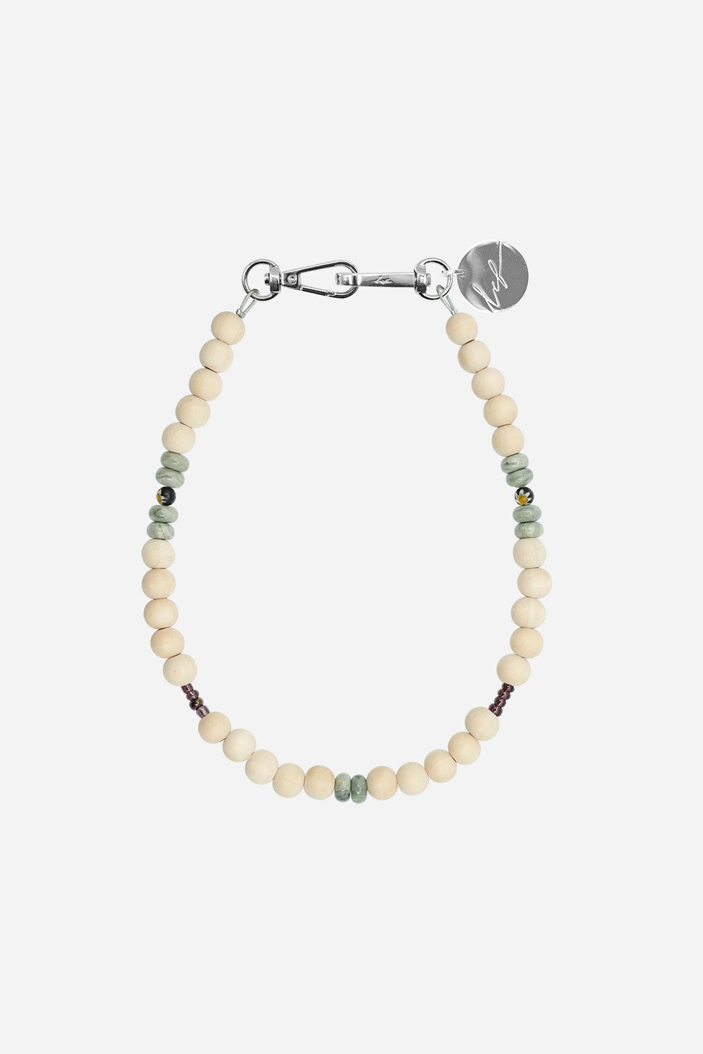 Meeko Wood Necklace Jewelry 40 cm