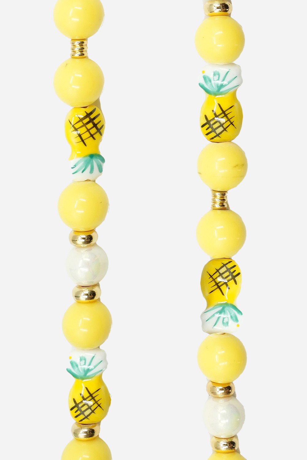 Chaine Longue Vaiana Jaune 100 cm - 2