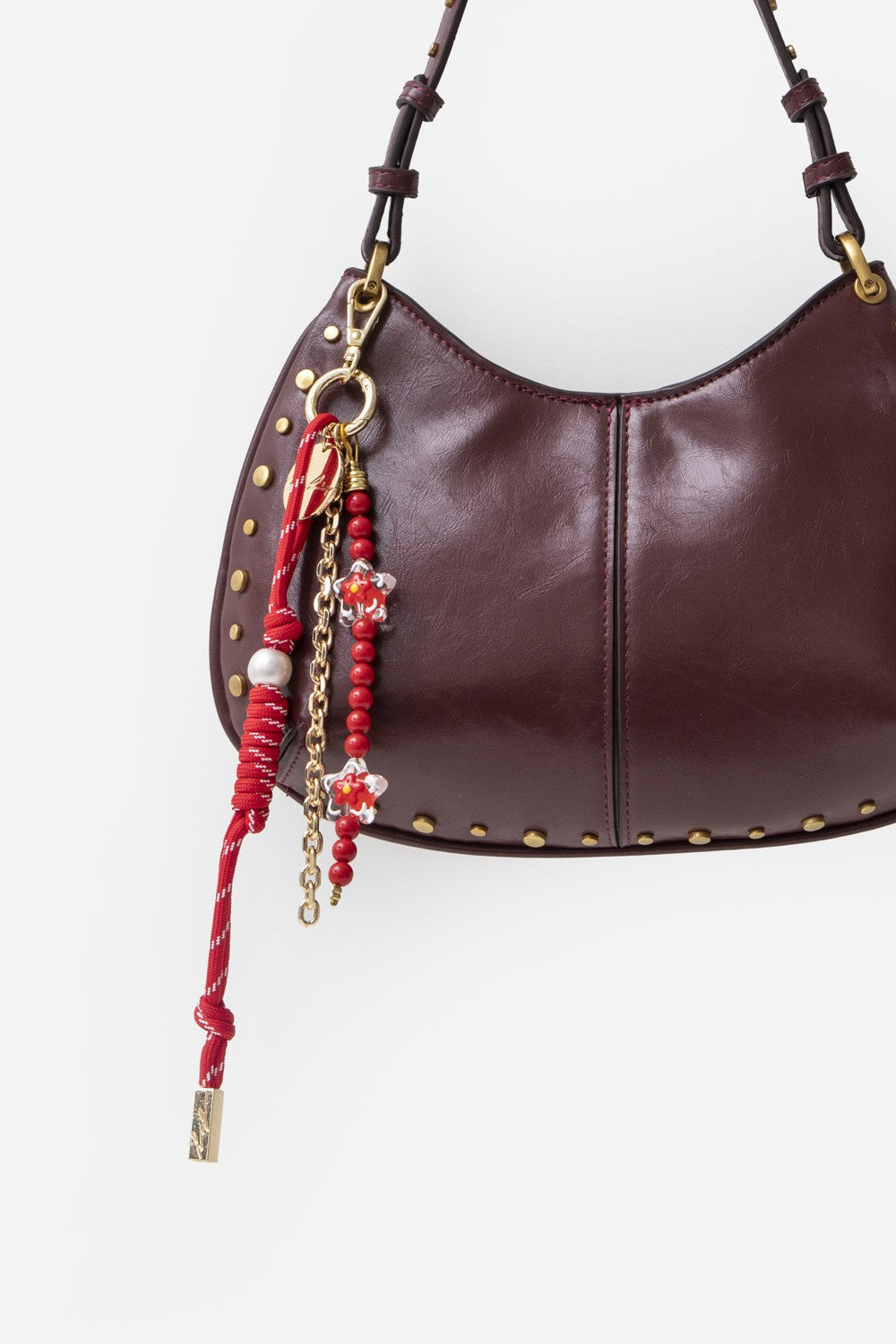 Bijoux Sac Bobby Rouge 27 cm