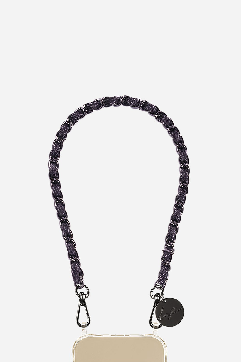 Chaine Courte Cali Noir 40 cm - 2