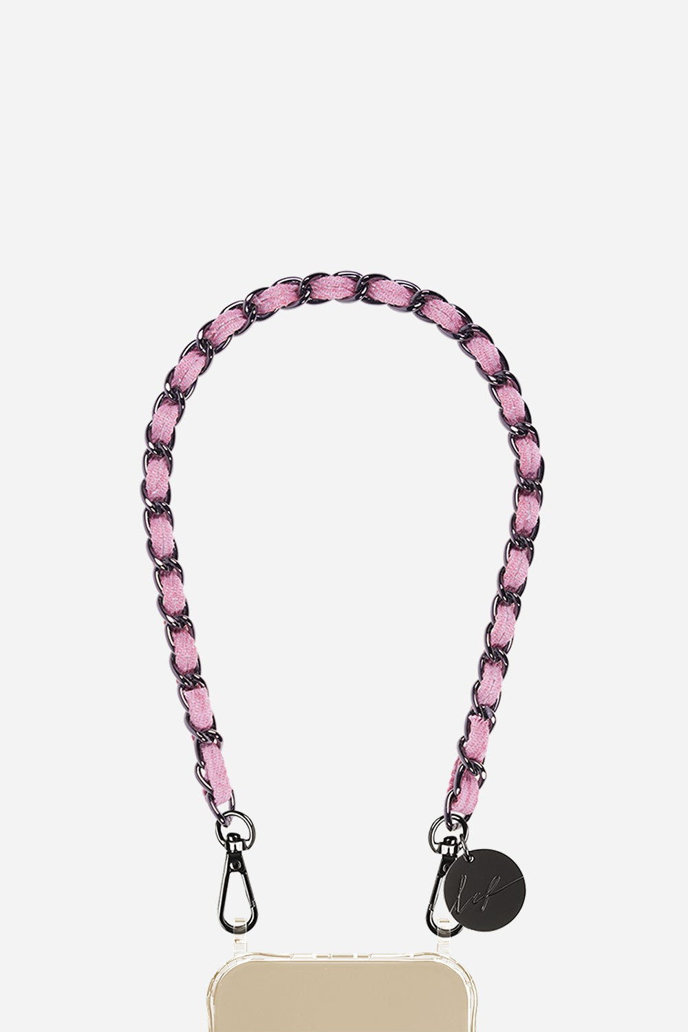 Chaine Courte Cali Rose 40 cm