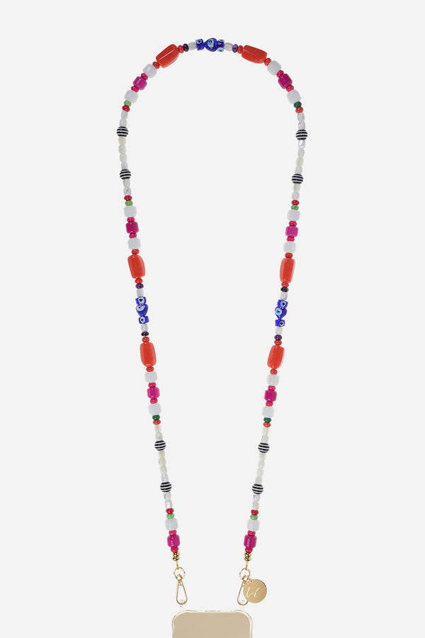 Chaine Longue Isabella Multicolore 120 cm