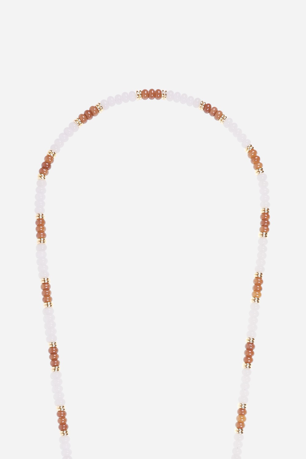 Chaine Longue Joy Blanc 120 cm