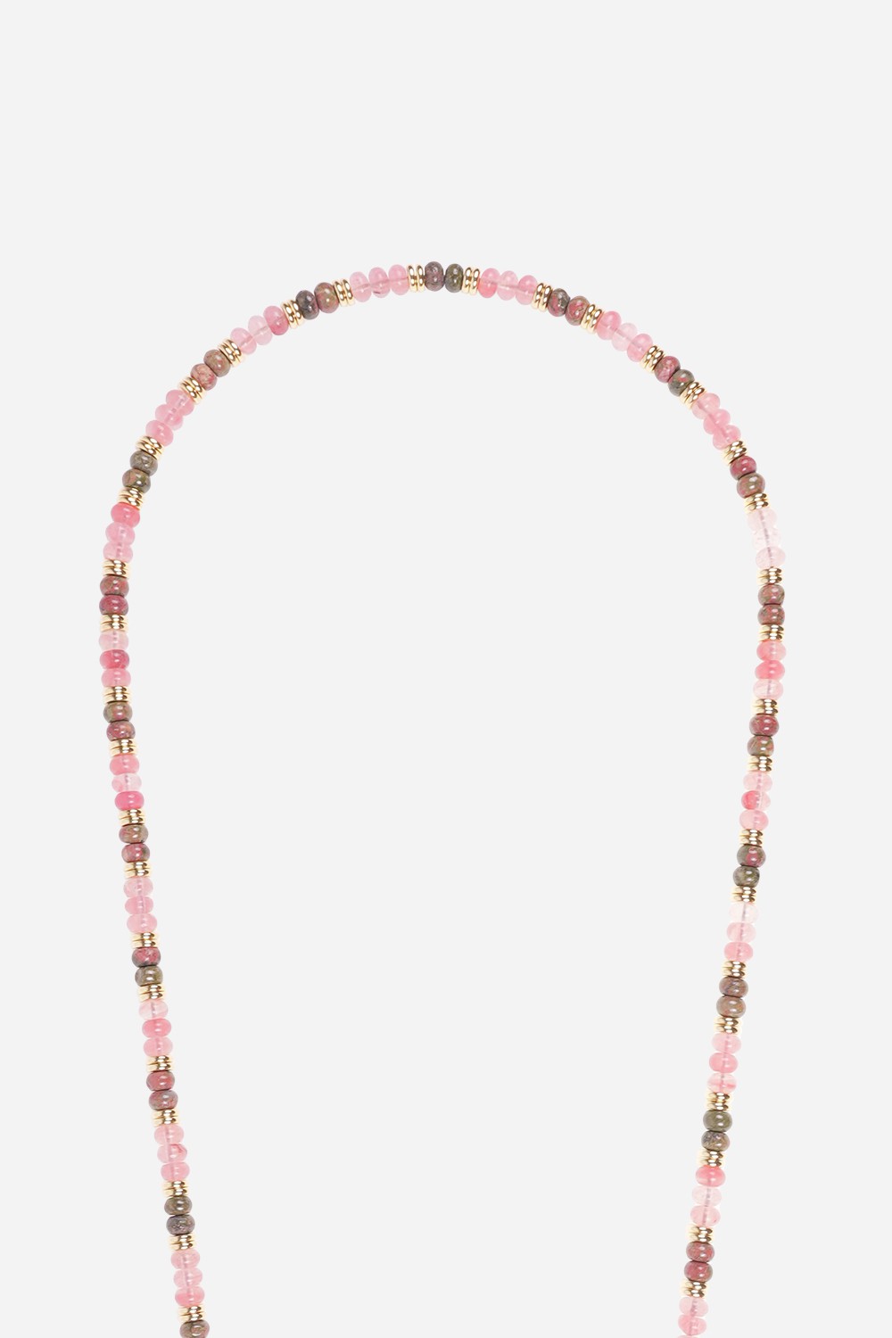 Chaine Longue Joy Rose 120 cm