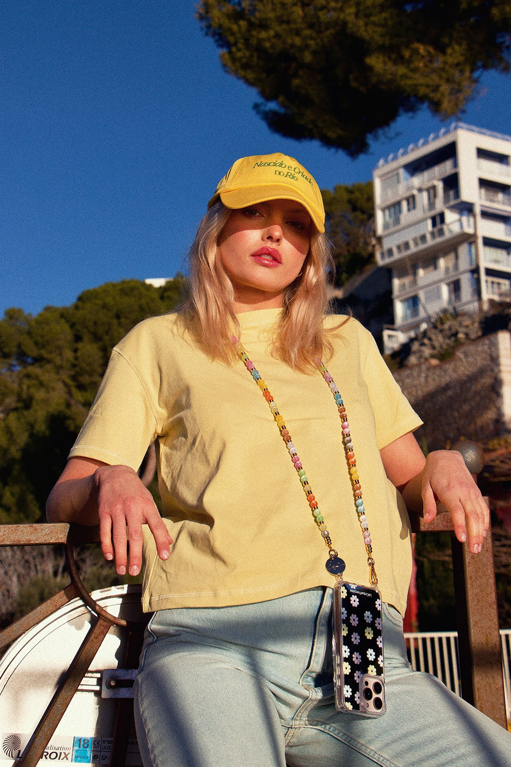 Chaine Longue Laly Pastelle 120 cm