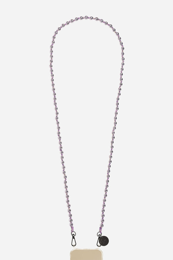 Chaine Longue Leona Argent 120 cm