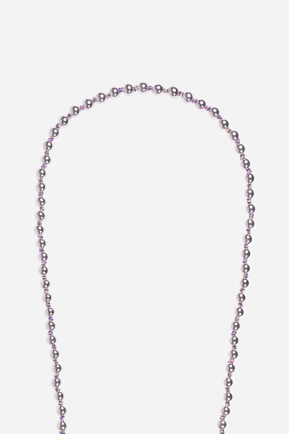 Chaine Longue Leona Argent 120 cm - 2