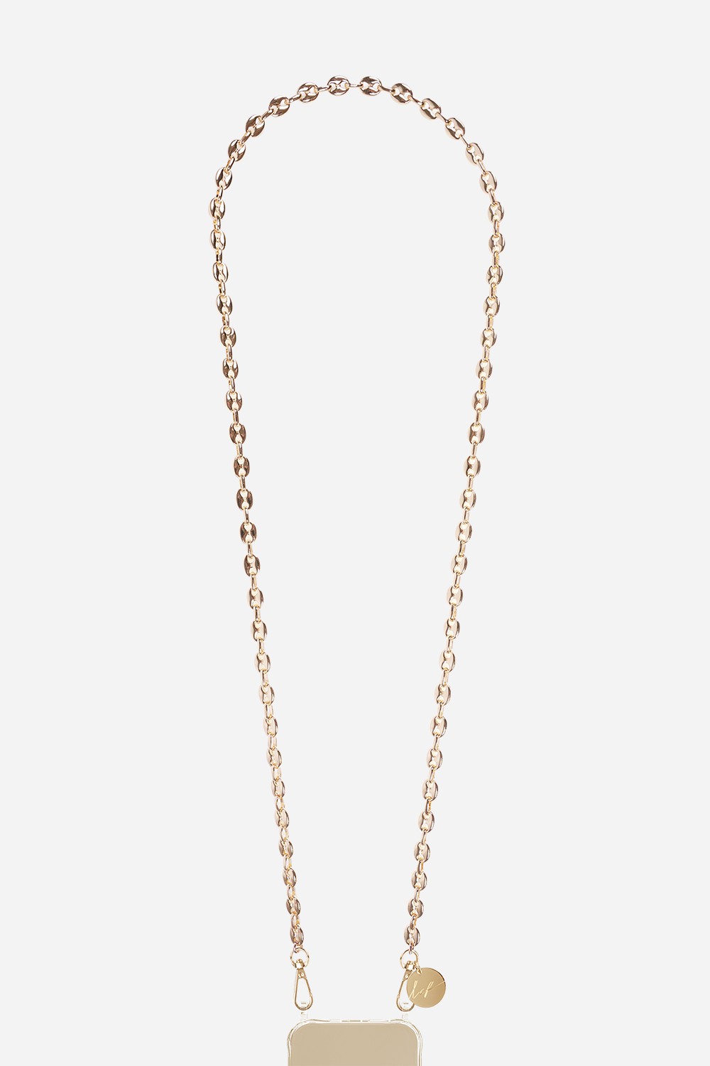 Chaine Longue Maly Dore 120 cm