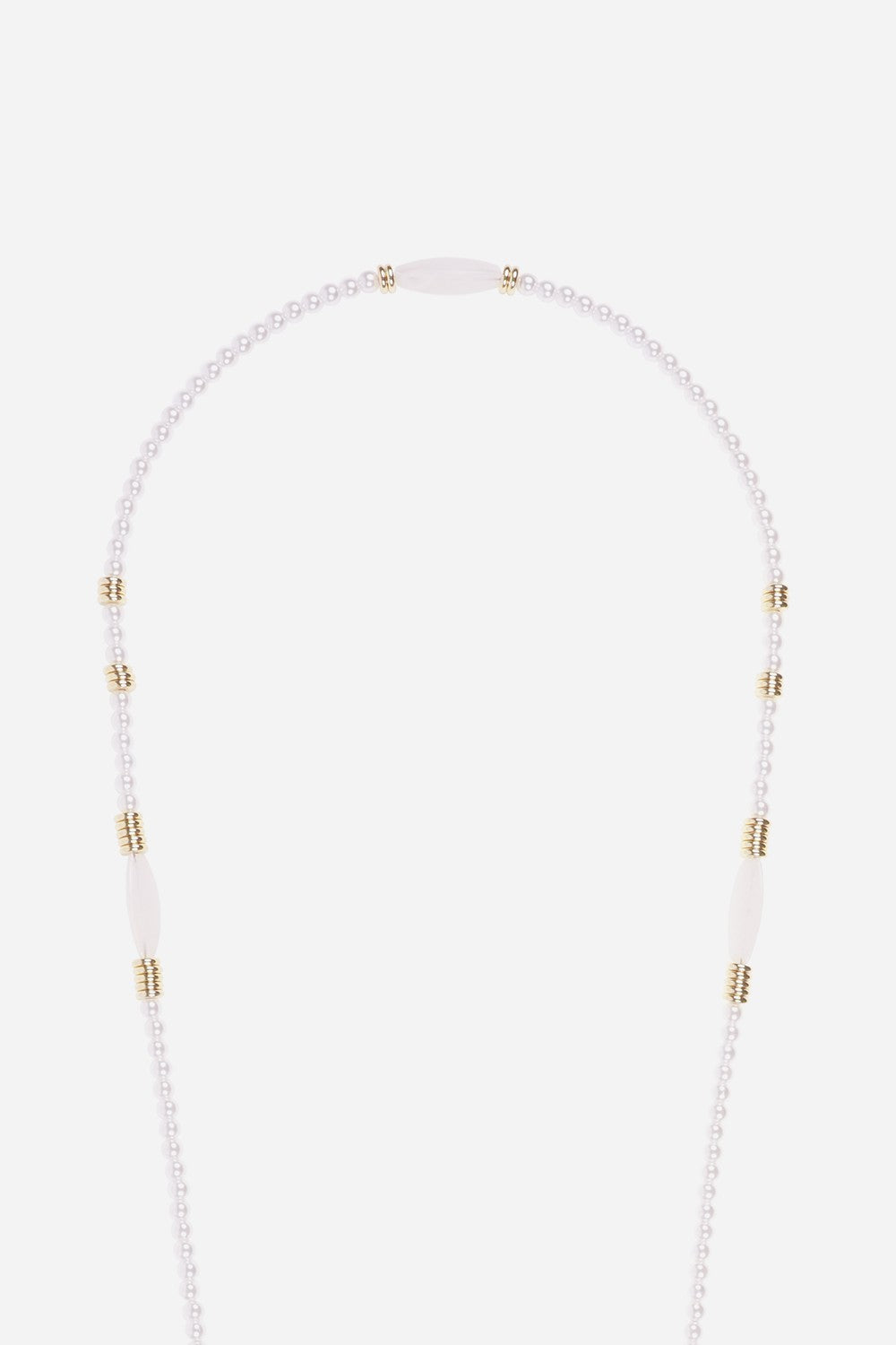 Chaine Longue Sola Blanc 120 cm