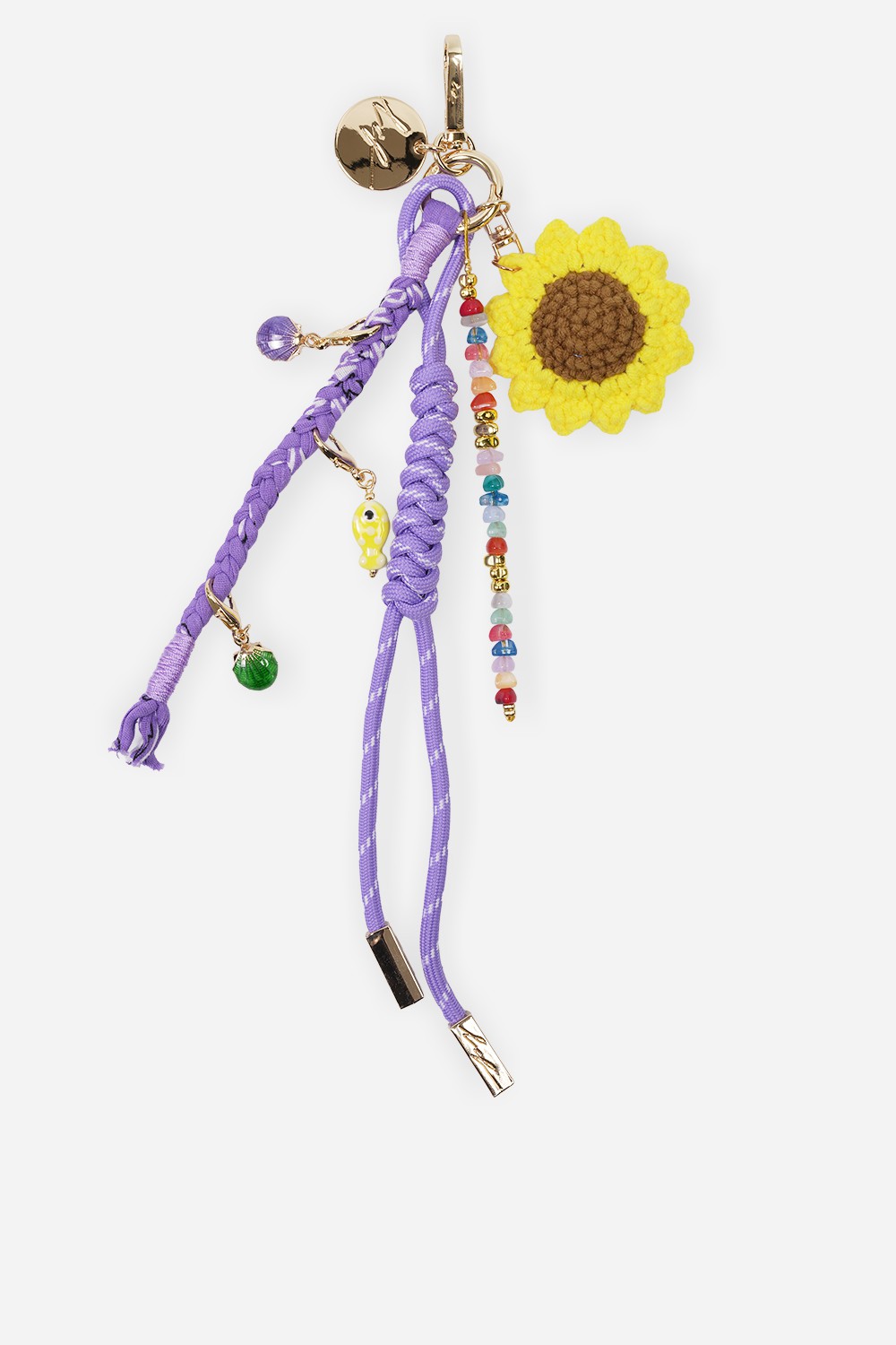 BOBBY PURPLE SUNFLOWER BAG JEWEL