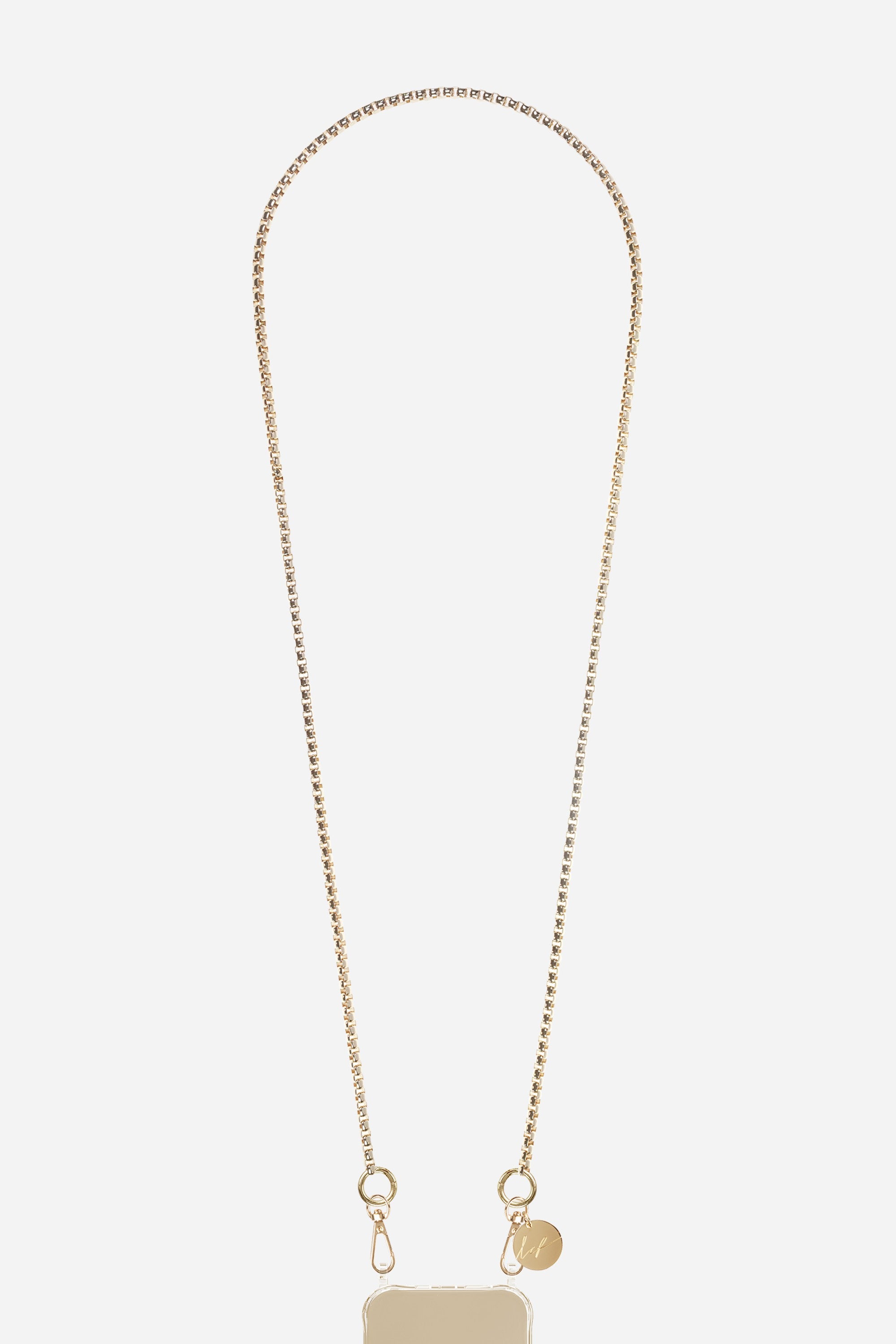 Chaine Longue Lia Dore 120 cm