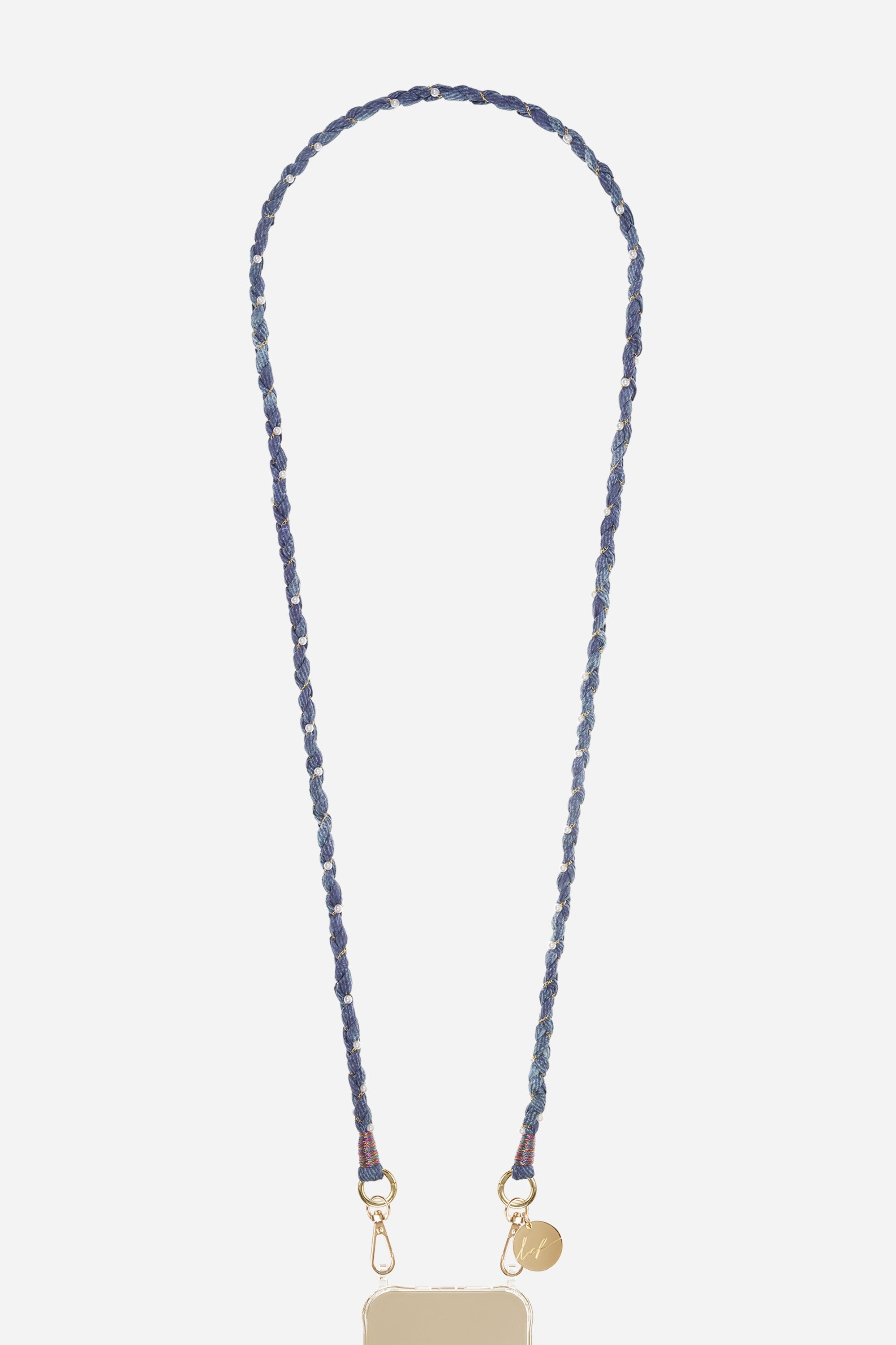 Chaine Longue Doha Bleu 120 cm