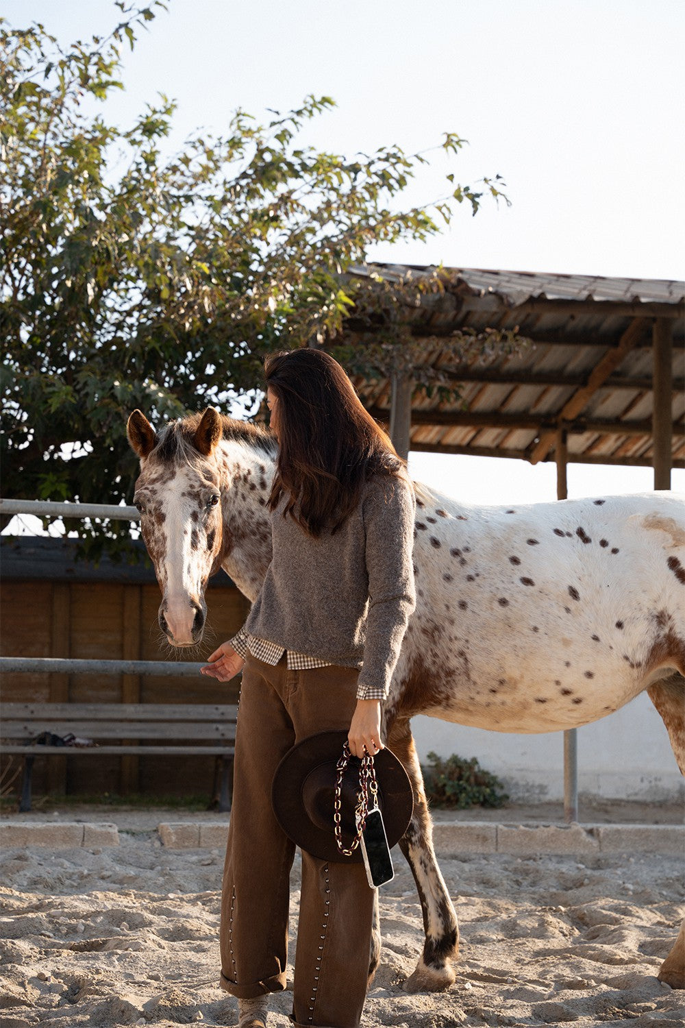 Chaine Longue Cassy Bordeaux 120 cm