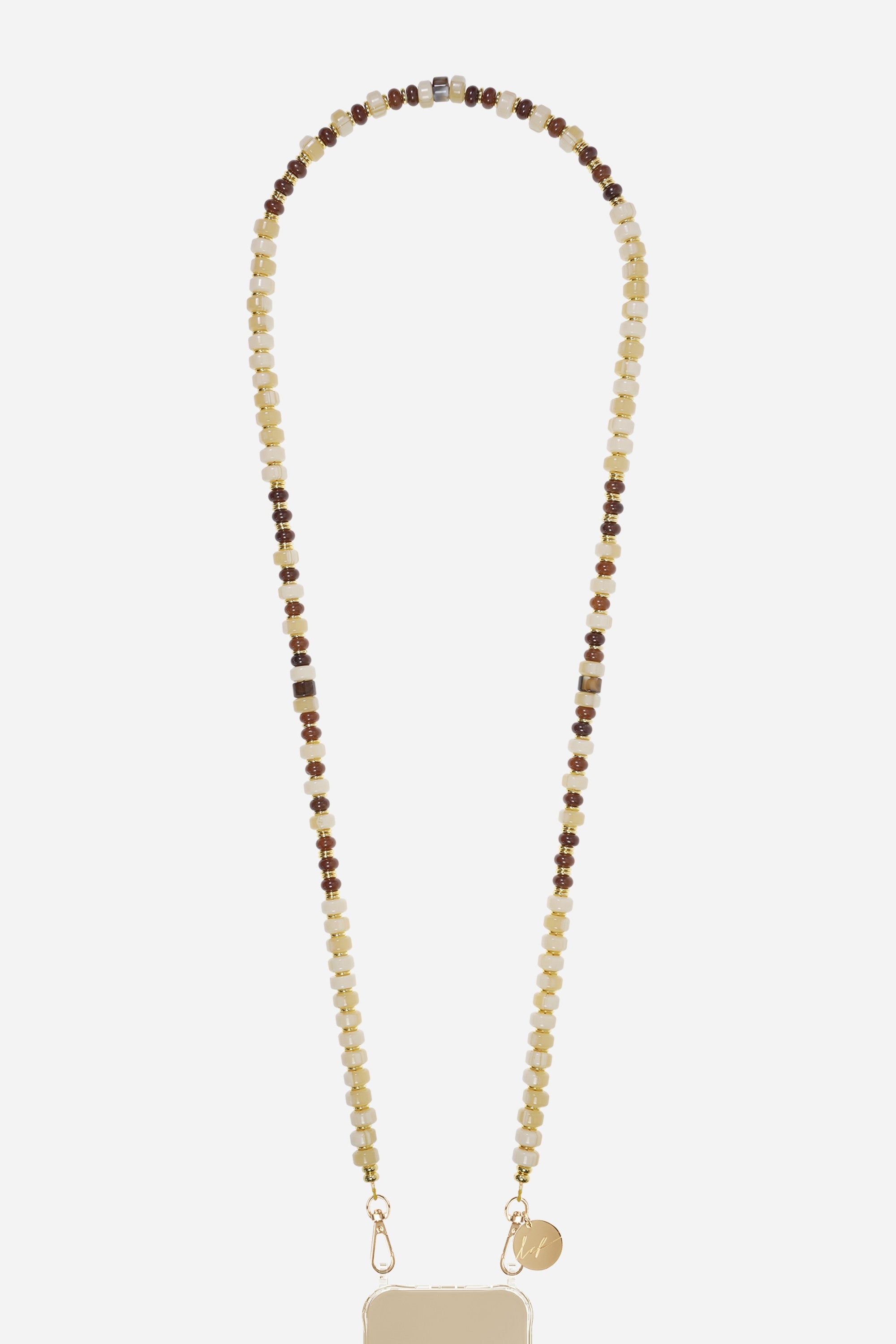 Chaine Longue Savanah Beige 120 cm