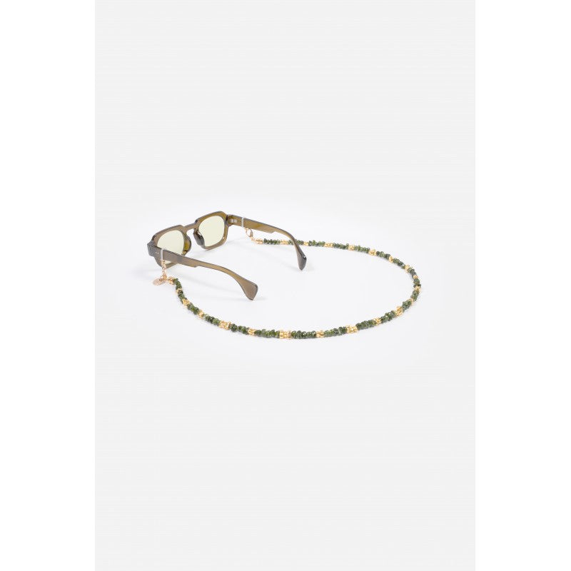 Bijoux Chaine De Lunette Liviya Kaki 72 cm