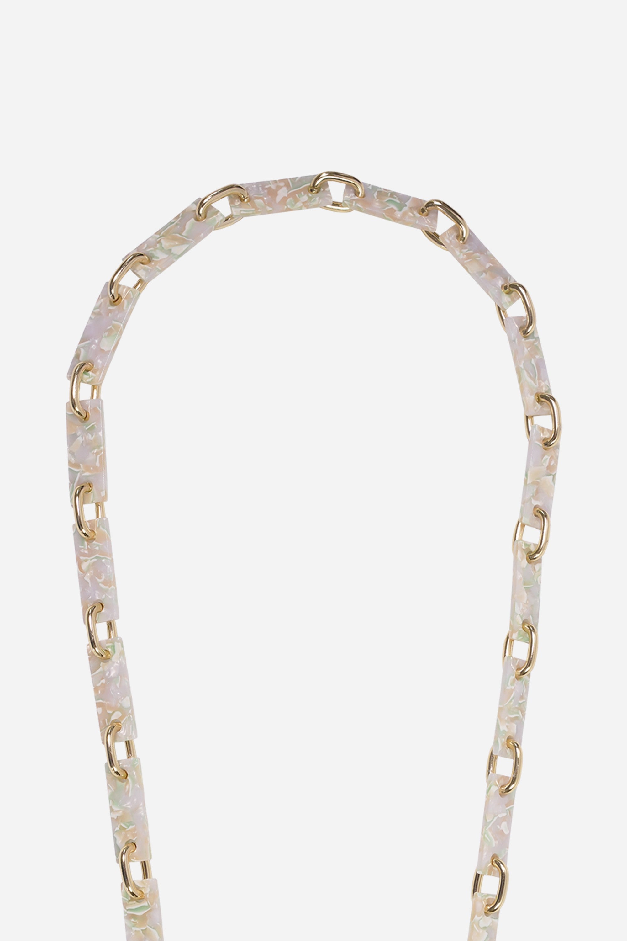 Chaine Longue Nahara Beige 120 cm