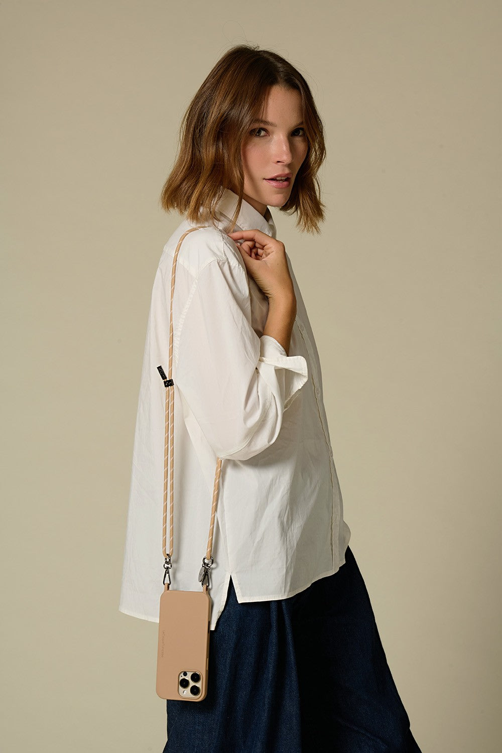 Cordon Multicolore Liam Beige