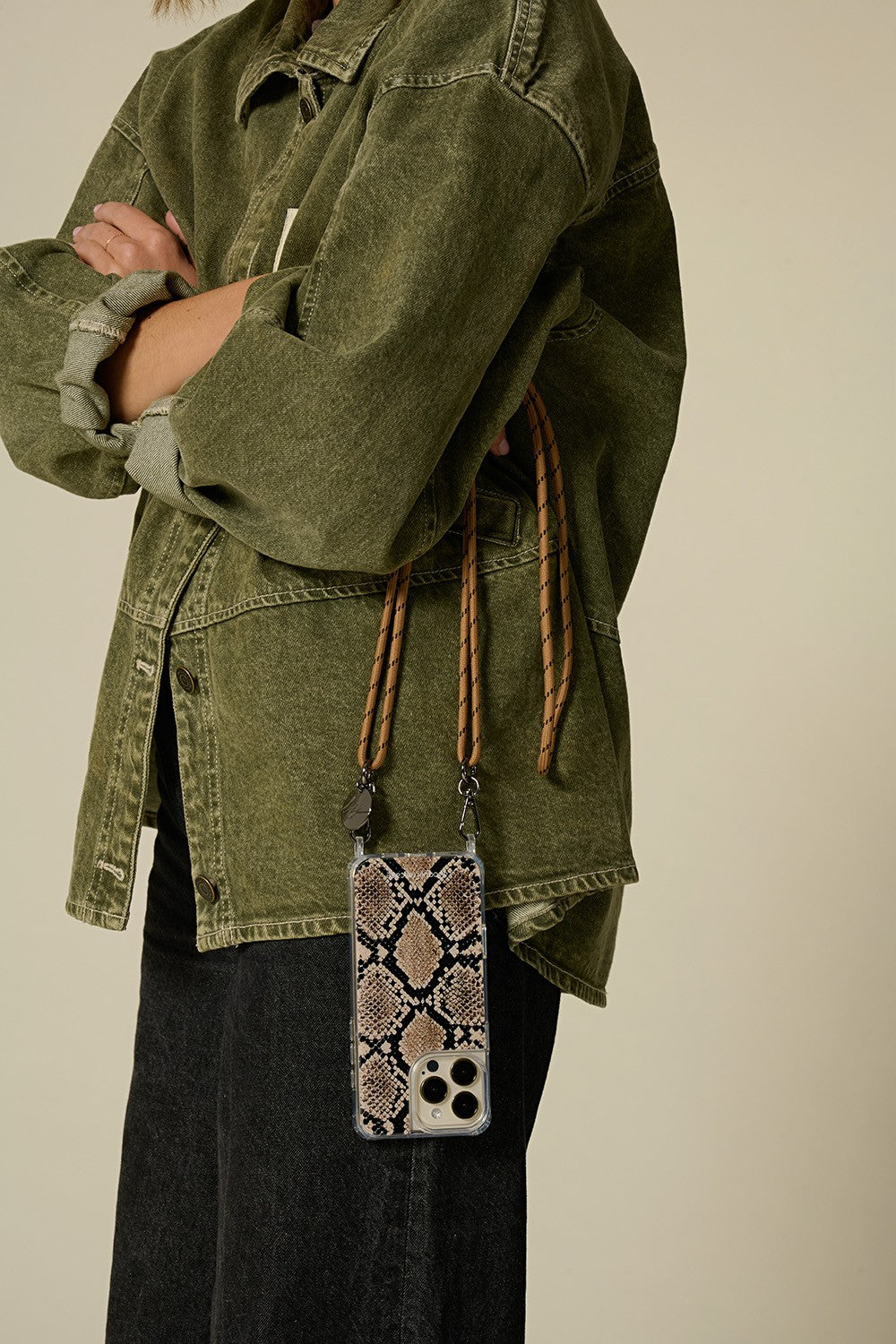 Cordon Multicolore Liam Taupe