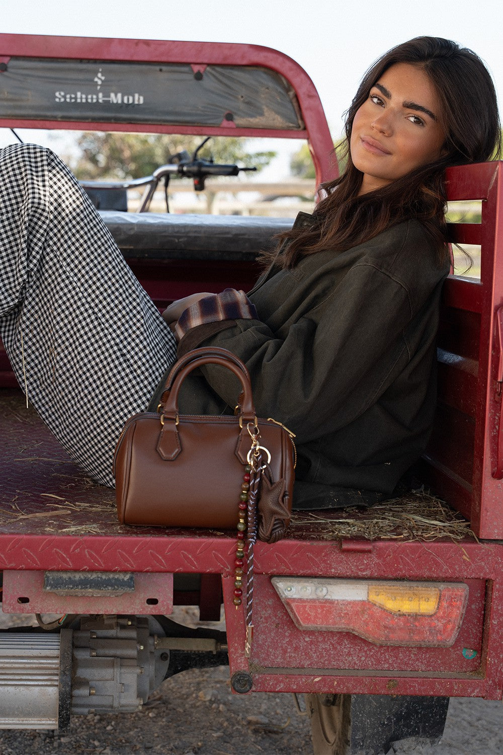 Bijoux Sac Bobby Marron 30 cm