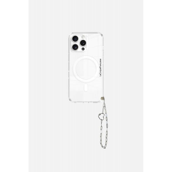 Bijoux De Telephone Coeur Argent