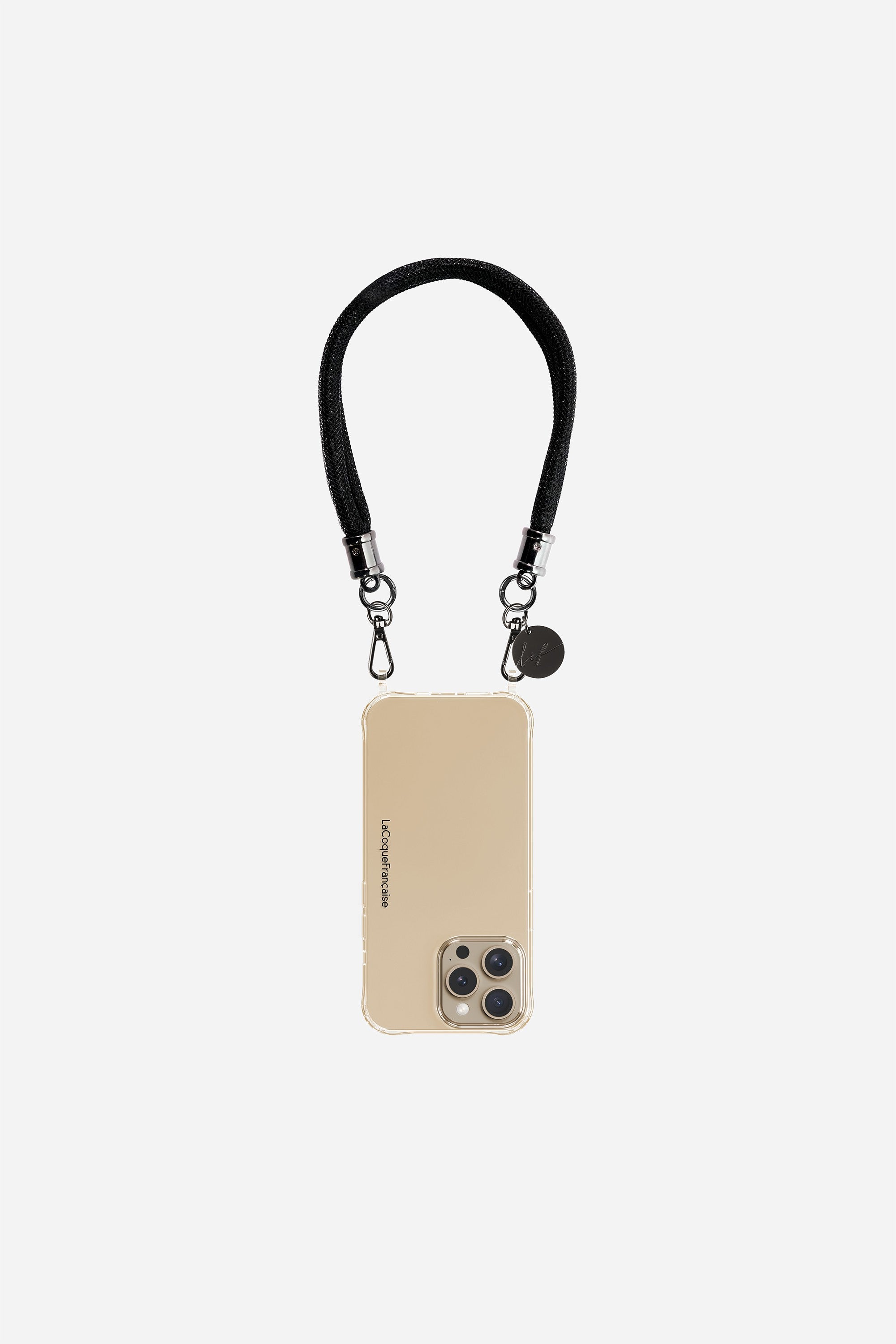 Chaine Courte Mariah Noir 40 cm