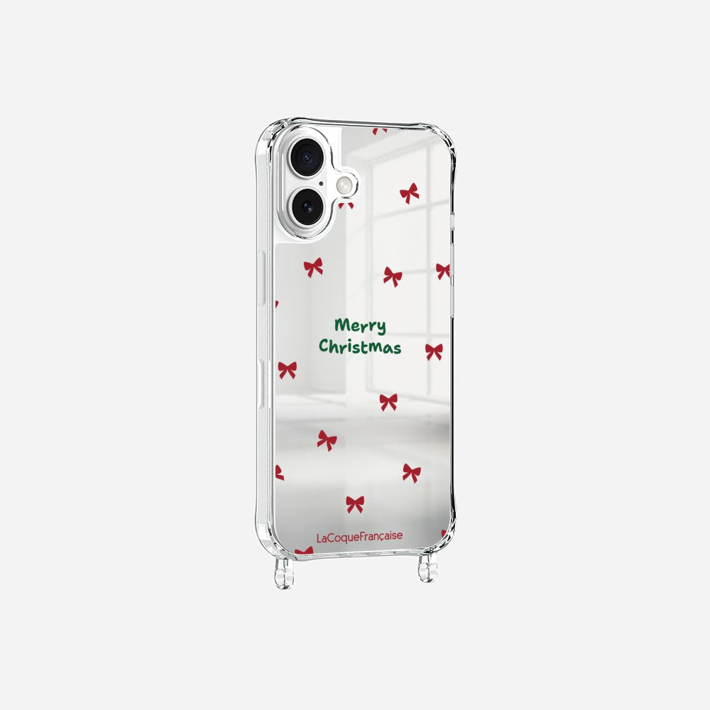 Coque Anneaux Imprimee Merry Christmas