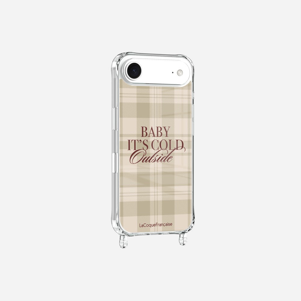 Coque Anneaux Imprimee Baby It's Cold Outside