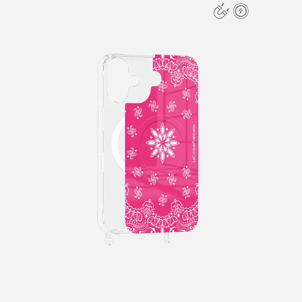 Plaque Magnetique Imprimee Bandana Rose 2 - 9