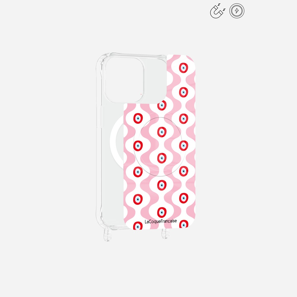 Plaque Magnetique Imprimee Vagues Rose - 15