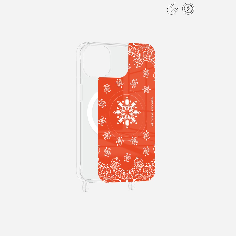 Plaque Magnetique Imprimee Bandana Orange - 20